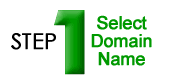 Select Domain Name